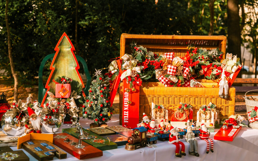 Mercado navideño a la italiana en Asunción